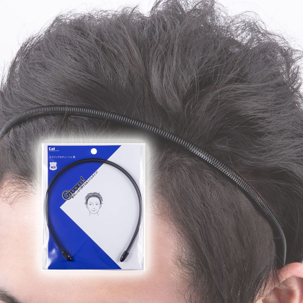 일본 카이 Groom 남자 머리띠 스프링 헤어밴드
