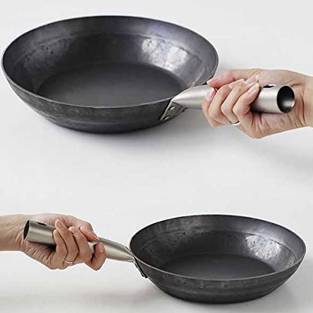 일본 야마다공업소 HANAKO 인덕션 철팬 철 후라이팬 24cm