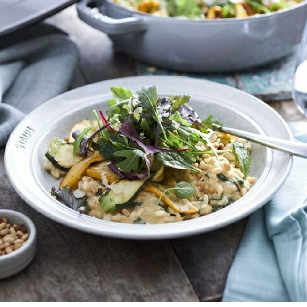 스타우브 화이트트러플 세라믹 플레이트 접시 24cm