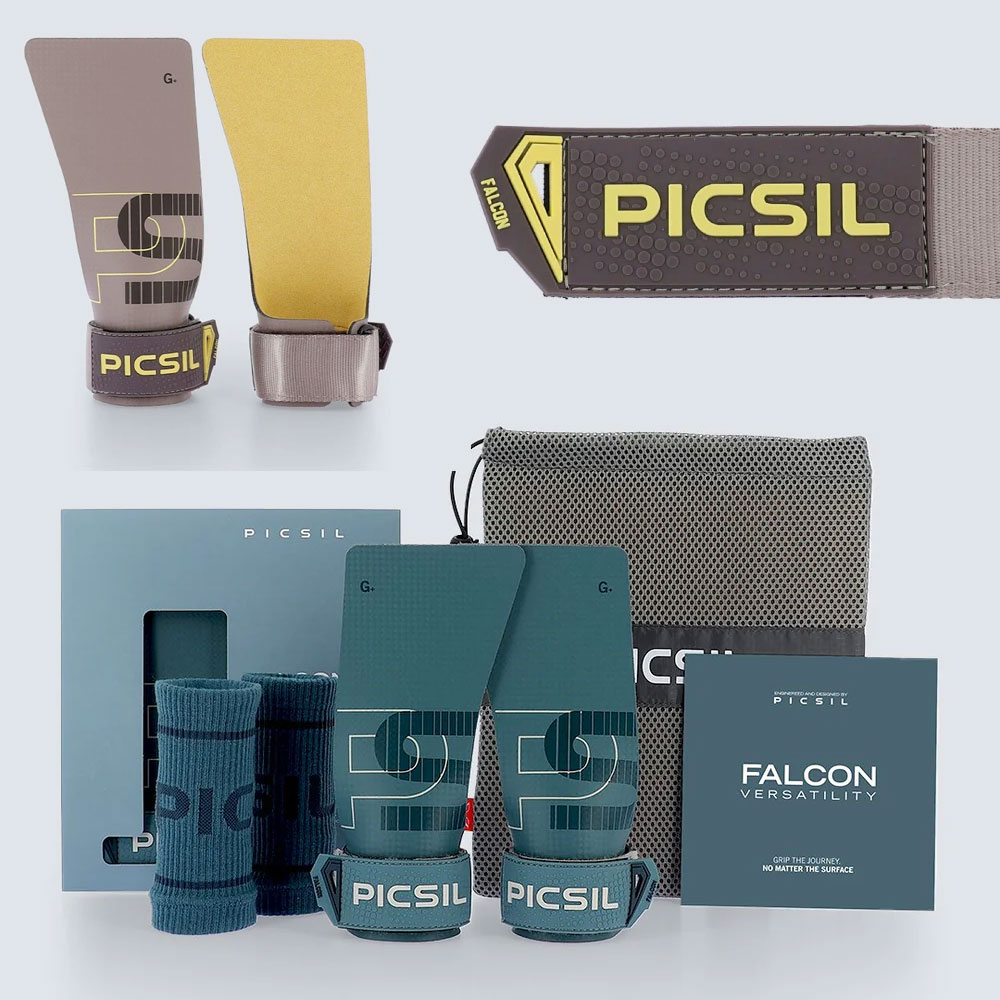 픽실 팔콘 그립 크로스핏 풀업 턱걸이 리프팅 역도 헬스스트랩 세트 SS25