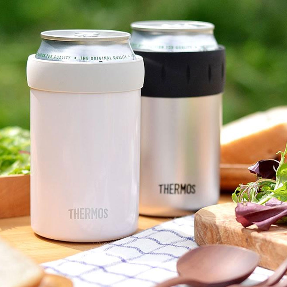 써모스 캔쿨러 보냉 캠핑 컵 캔홀더 맥주 음료 캔텀블러 350ml