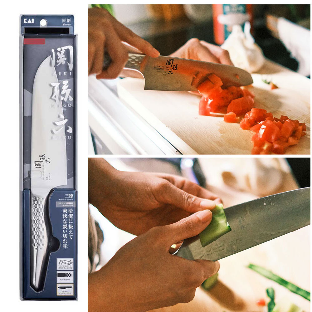 일본 카이 KAI 세키마고로쿠 산도쿠 올스텐 식도 주방칼 165mm