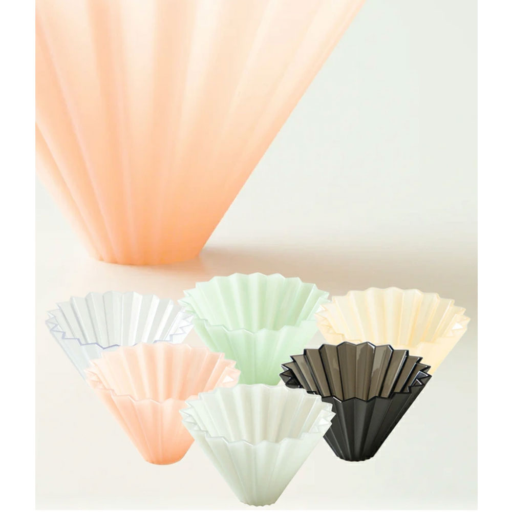 오리가미 드리퍼 에어 플라스틱 커피드리퍼 휴대용 핸드 드립퍼 M