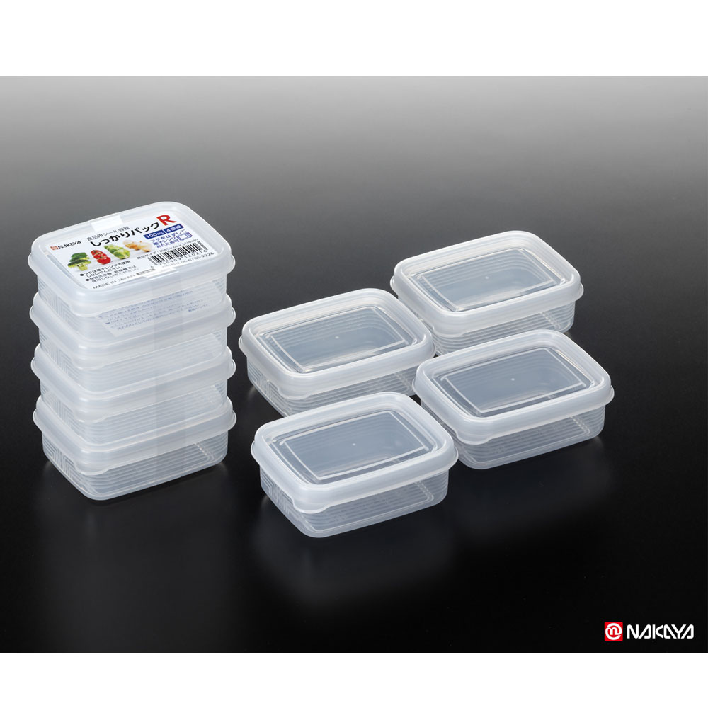 일본 나까야 직사각 반찬통 미니 밀폐용기 100ml 4개세트