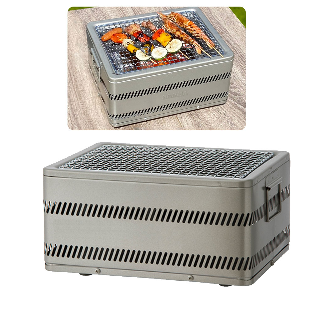 [리퍼] 혼마 미니 화로대 숯불 그릴 캠핑 바베큐 탁상 화로대