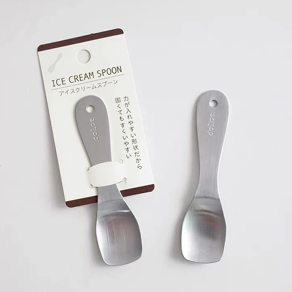 일본 에코 Dolce 돌체 미니 스테인레스 아이스크림 스푼