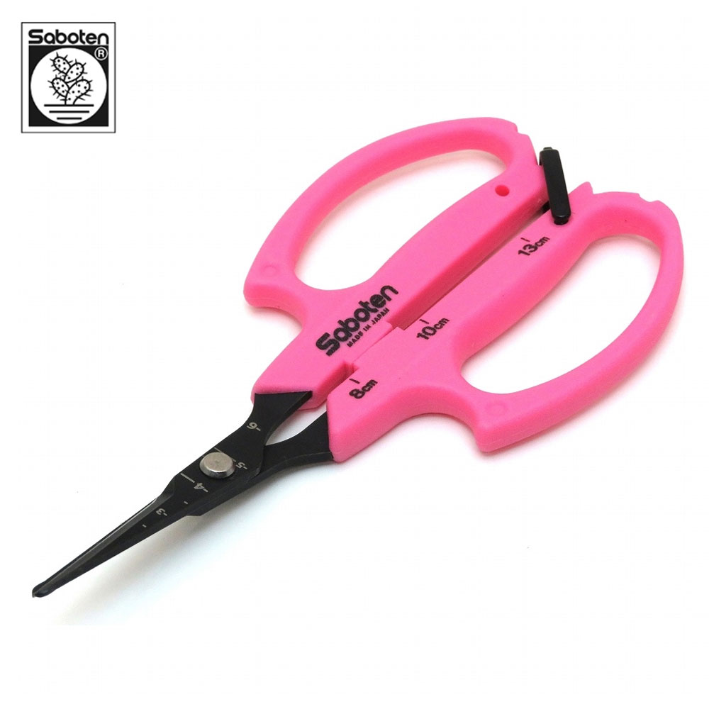 사보텐 꽃가위 포도 알솎기 포도가위 적과가위 B-6MAT