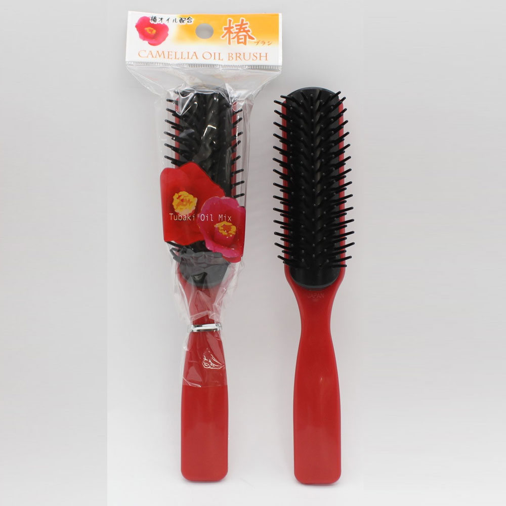 일본 타가미 동백 오일 브러쉬 윤기내는 머리빗
