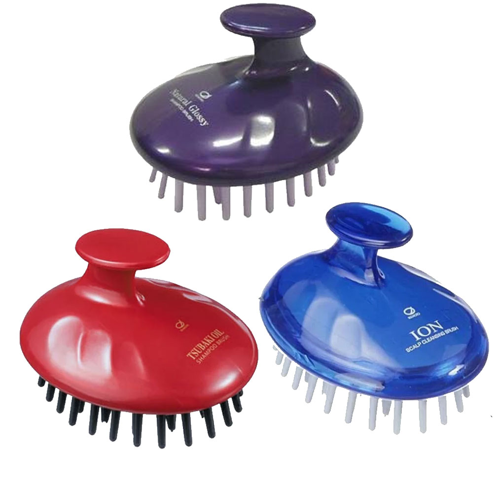 일본 이케모토 샴푸브러쉬 두피 마사지 머리솔 마사지빗