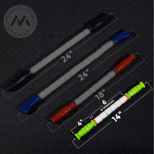 더스틱 리틀 마사지스틱 근육 마사지 롤러 35.6cm