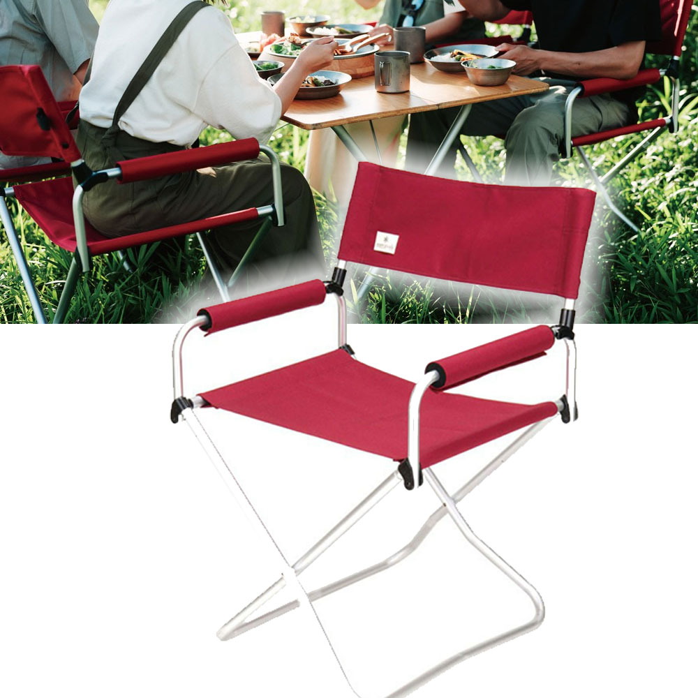 일본 스노우피크 FD체어 와이드 캠핑의자 접이식 캠핑체어 LV-077RD