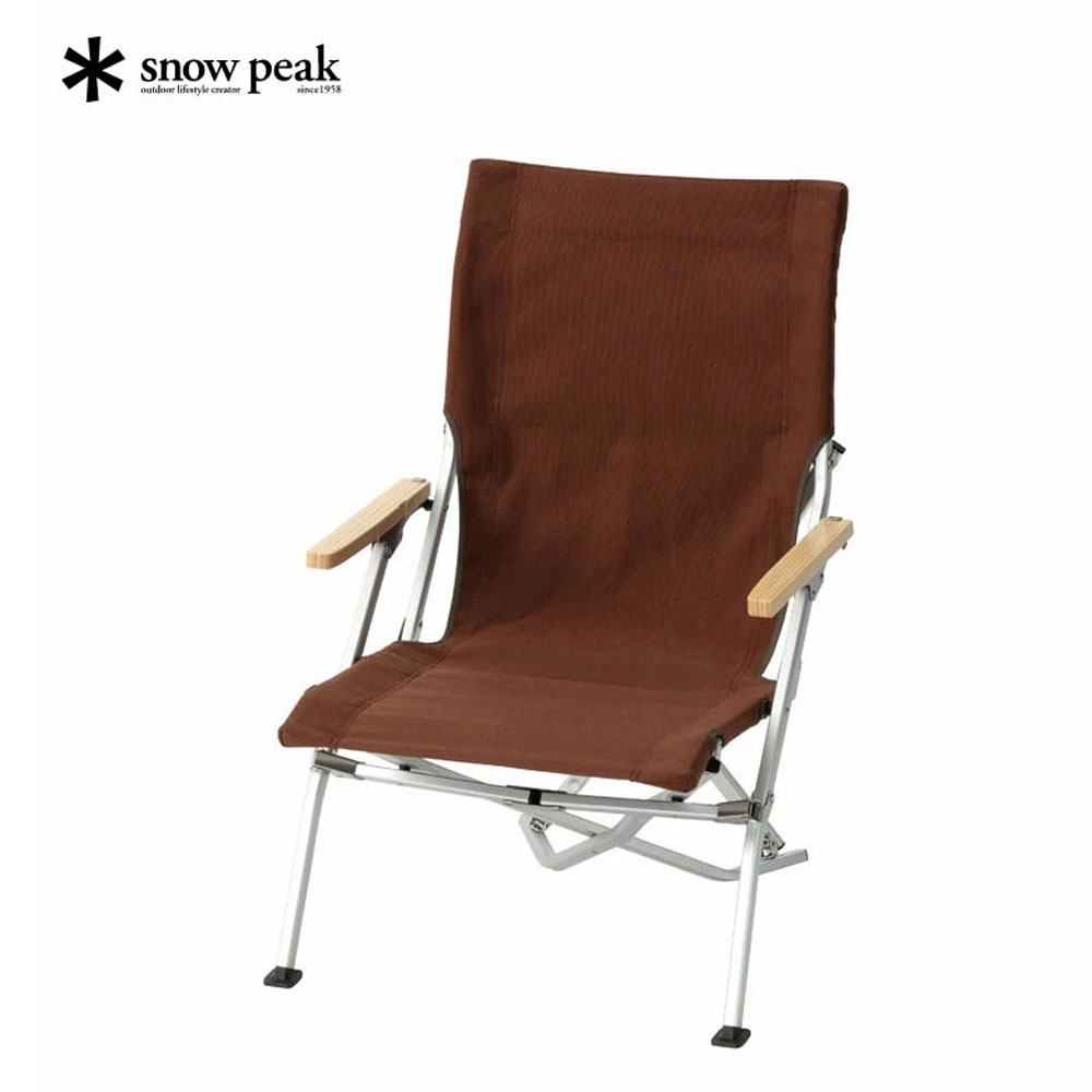 일본 스노우피크 로우 캠핑체어 접이식 캠핑의자 LV-091