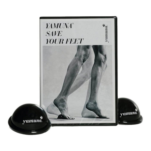야무나 발바닥 마사지 볼 블랙 필라테스 바디 롤링 풋 세이버 Yamuna