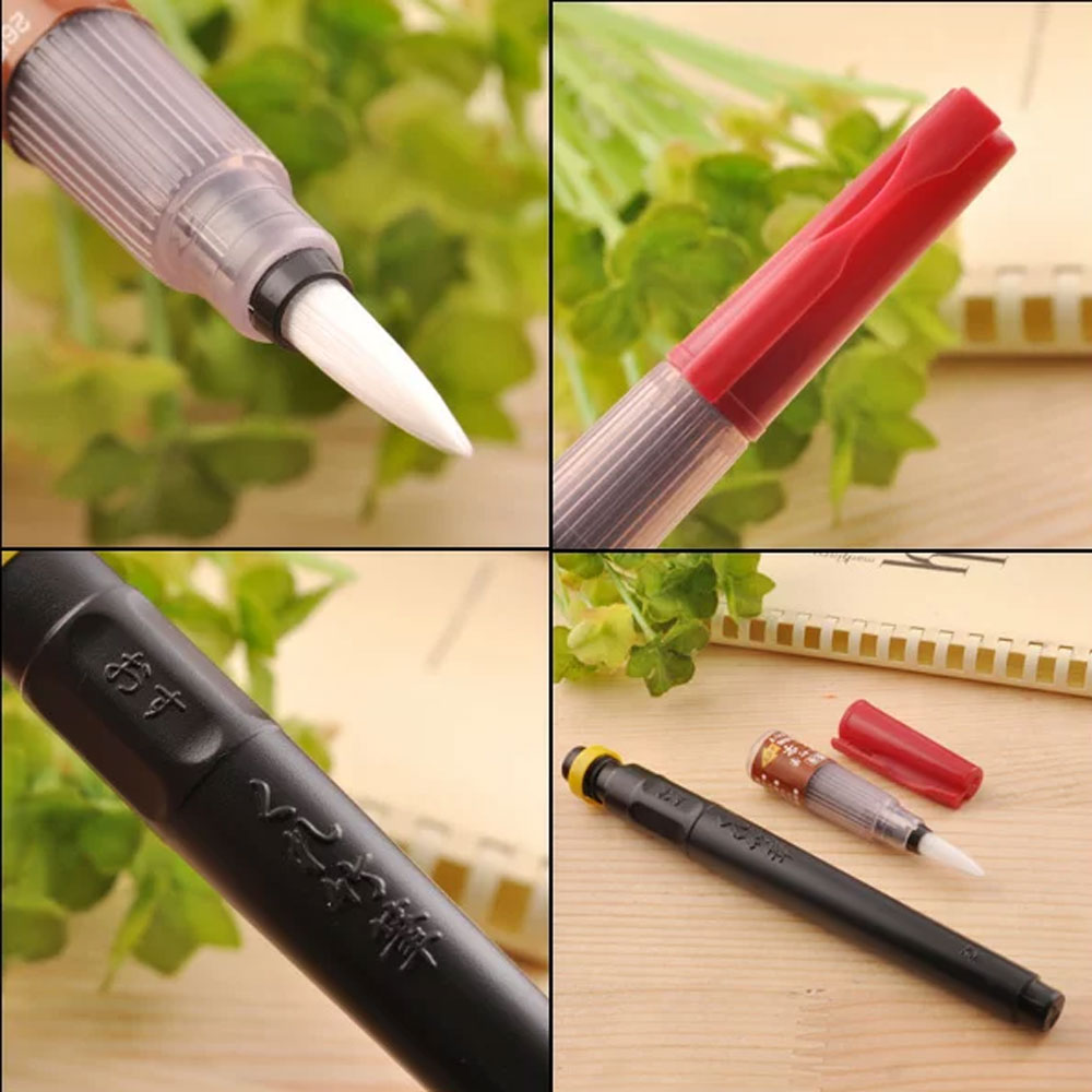 일본 쿠레타케 캘리그라피 붓펜 브러쉬펜 26호