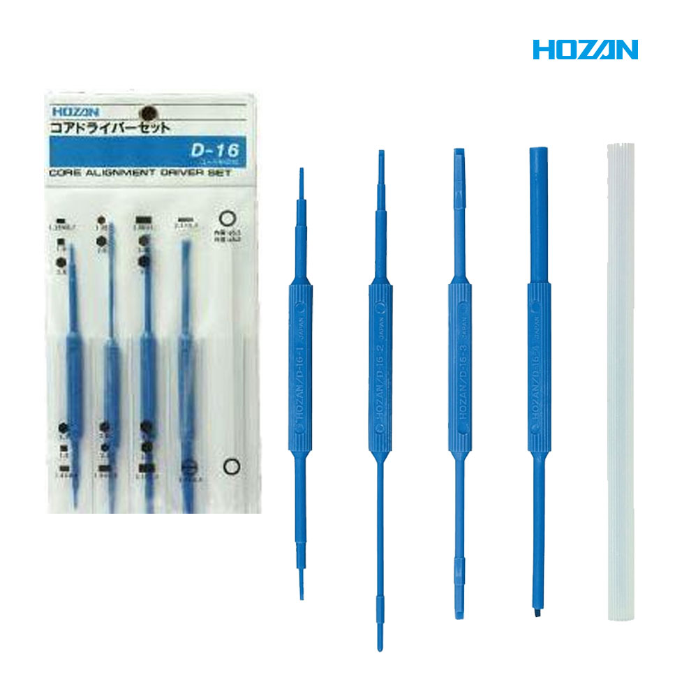 일본 호잔 세라믹드라이버 세트 조정봉 조정드라이버 D-16