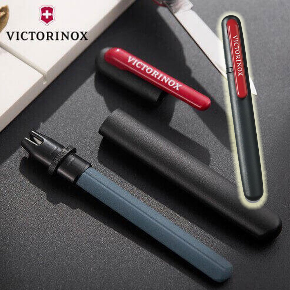 빅토리녹스 듀얼 스위스 아미 나이프 샤프너 연마봉 4.3323