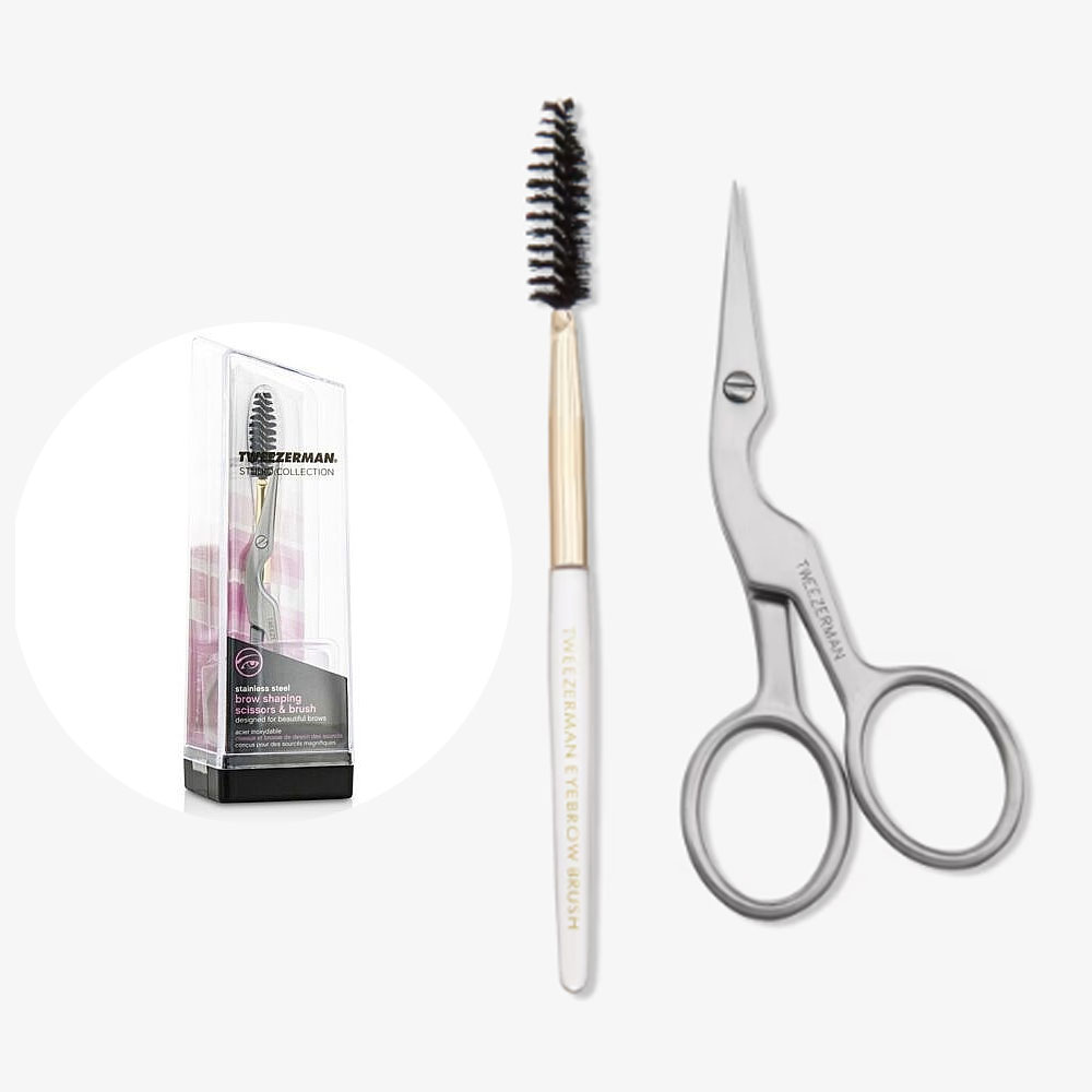 트위저맨 눈썹정리 브로우 쉐이핑 눈썹가위 브러쉬 세트