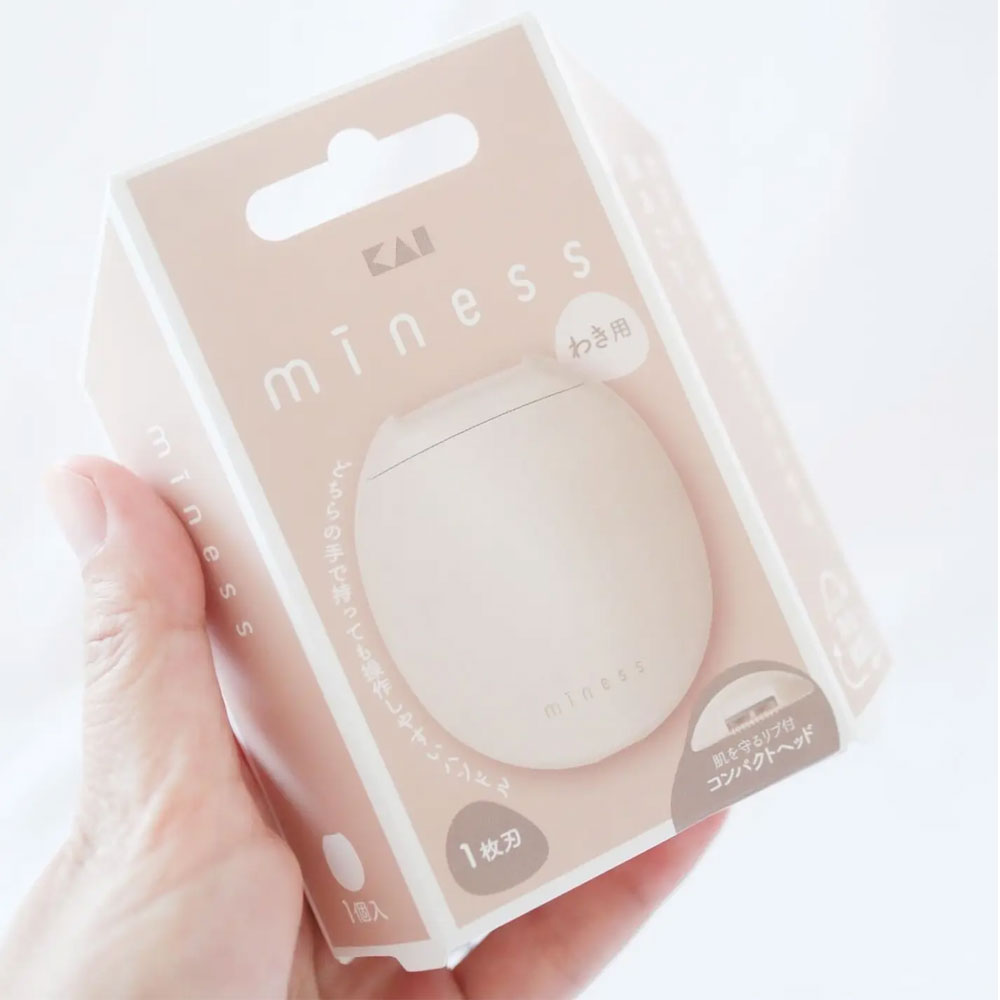 일본 카이 미네스 여성용 겨드랑이 면도기