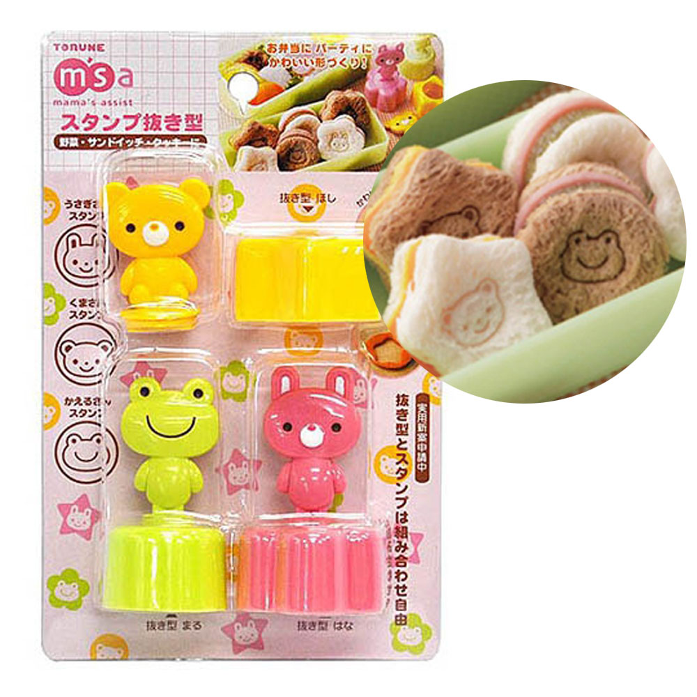 토루네 동물모양 식빵틀 샌드위치 모양틀 도시락꾸미기