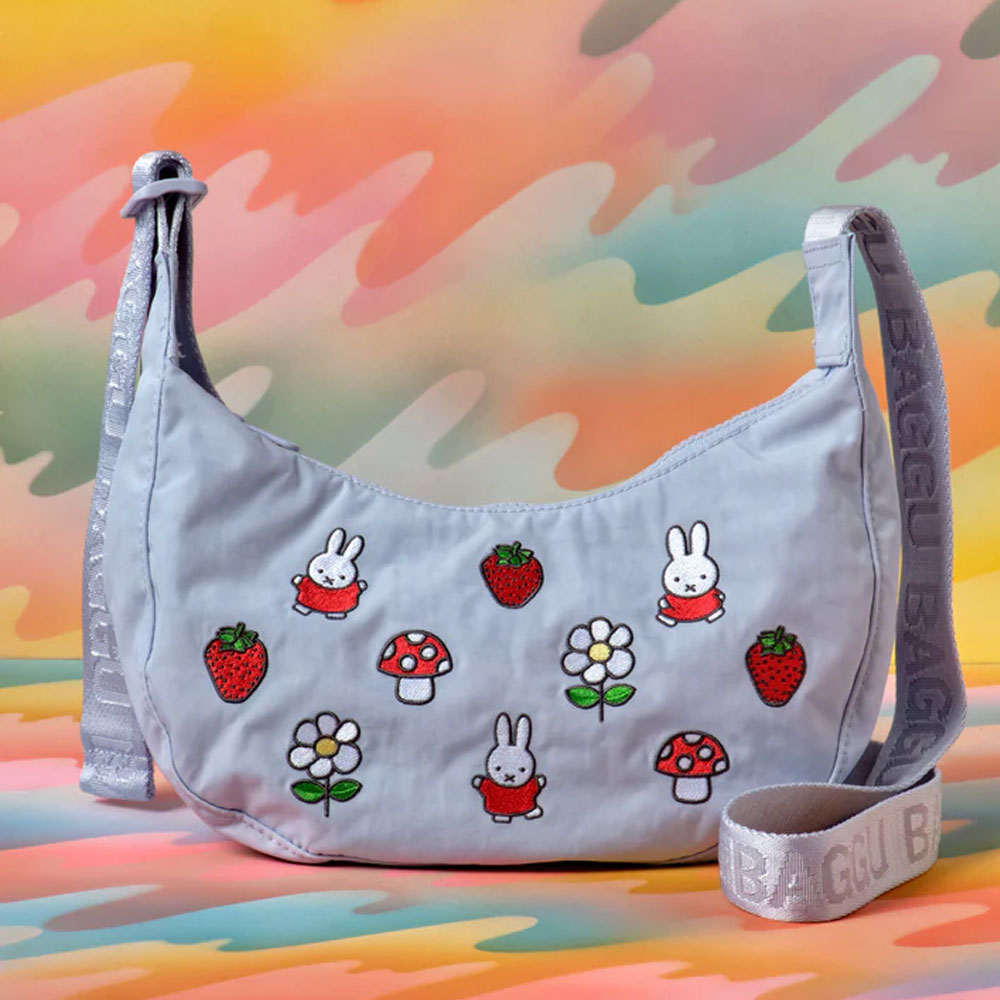 BAGGU 바쿠 나일론 크레센트백 바쿠백 스몰 미피 130cm