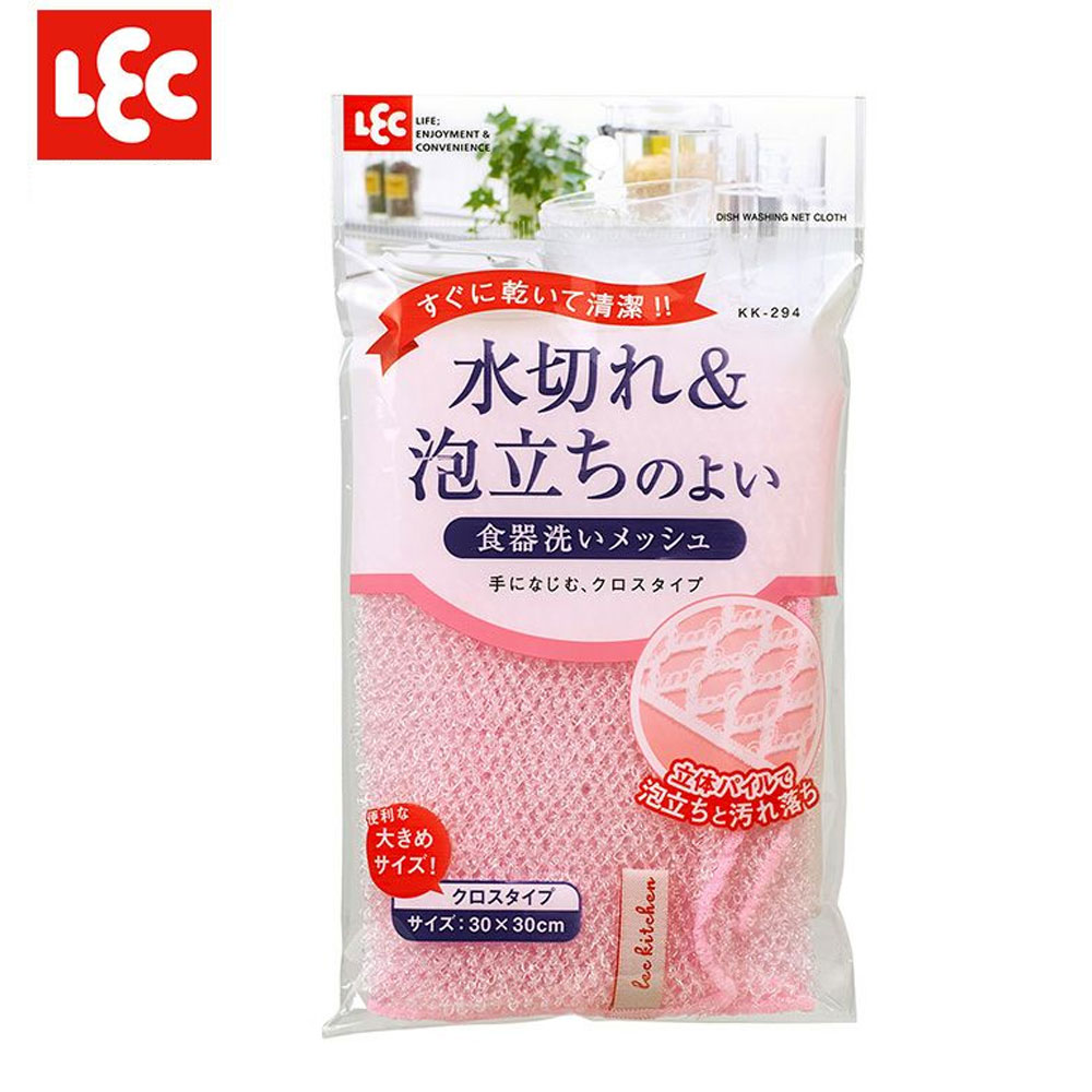 LEC 엘이씨 그물 망사 수세미 매쉬 설거지 수세미