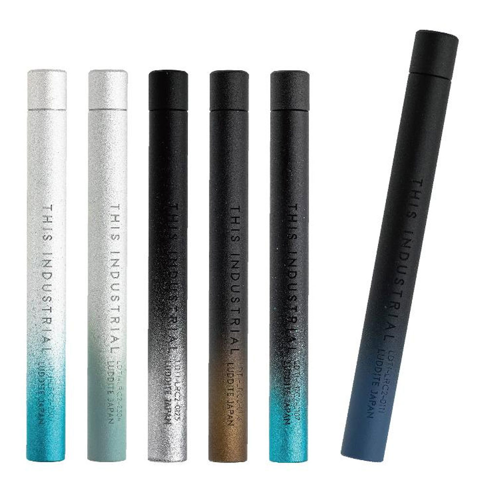 일본 러다이트 그라데이션 컬러 알루미늄 고급 샤프심 케이스 샤프심보관통