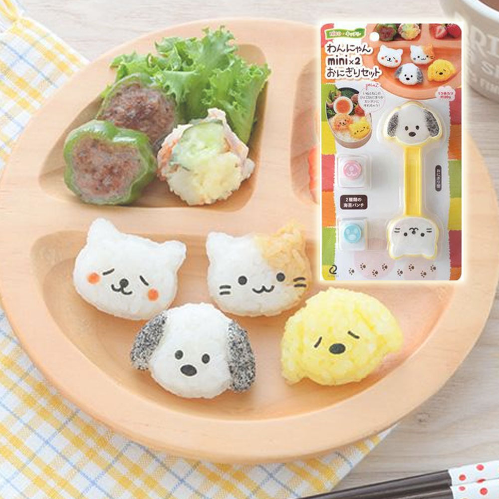 아네스트 도시락꾸미기 강아지 고양이 주먹밥틀 김 펀치세트