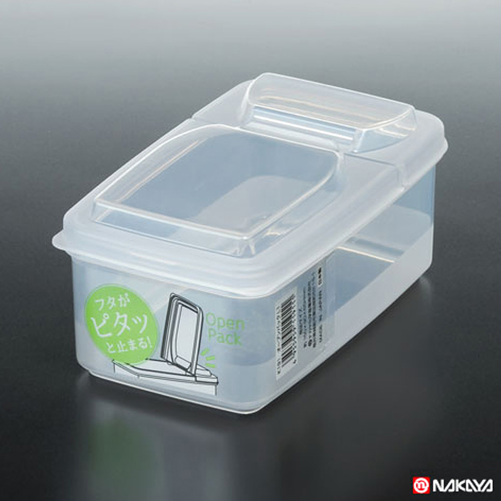 일본 나까야 반오픈 캐니스터 잡곡 보관 소분 용기 550ml