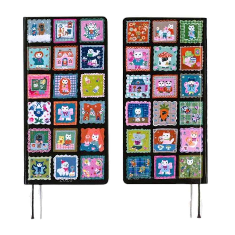 일본 호보니치 2026 다이어리 수첩 시로네코의 매일 weeks 영어판