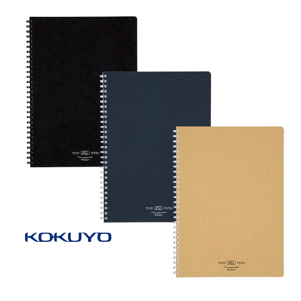일본 고쿠요 소프트링 크라프트 스프링 노트 줄노트 A5