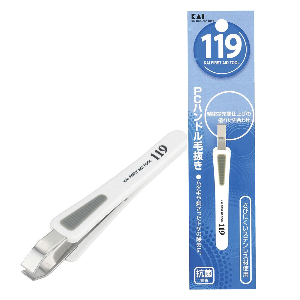 카이 119 족집게 KF-1016 인그로운헤어 쪽집게 핀셋