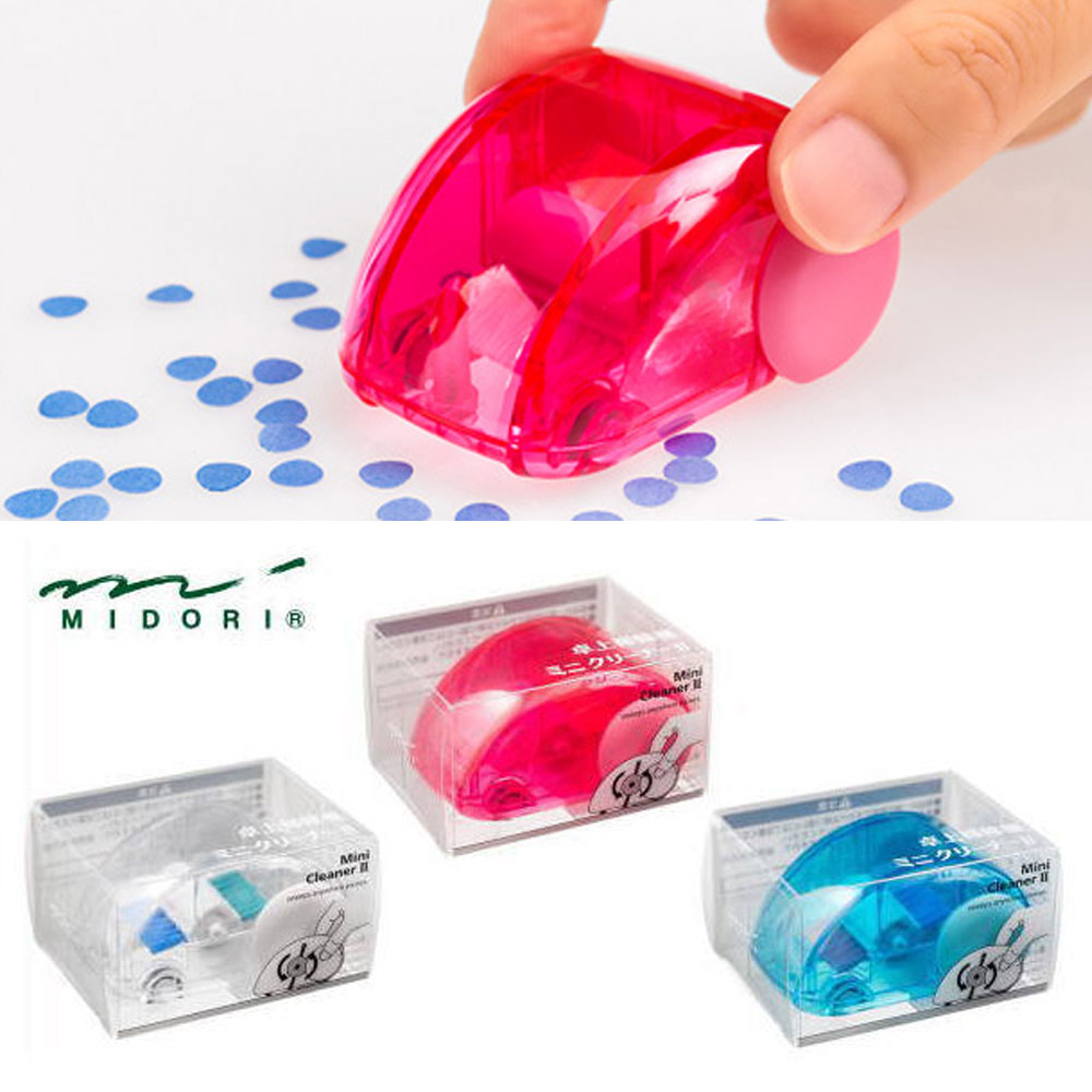 미도리 지우개 가루 청소기 미니 수동클리너2 지우개똥 책상 청소기