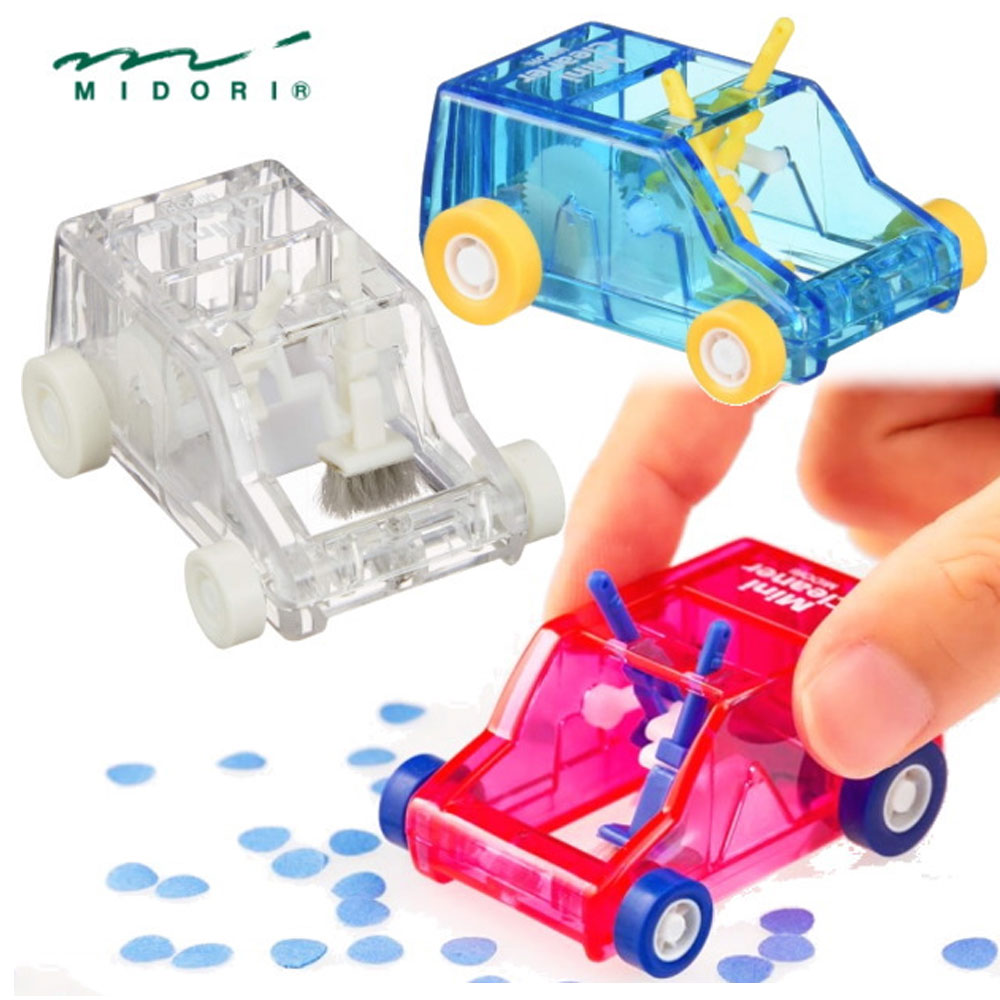 미도리 지우개 가루 청소기 미니 수동클리너 책상 청소기