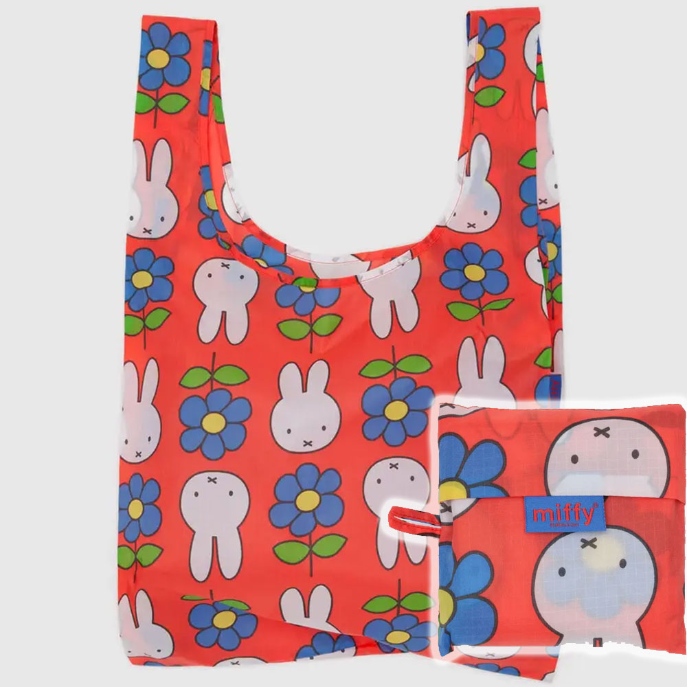 BAGGU 바쿠백 베이비 에코백 미니 장바구니 Flower Miffy