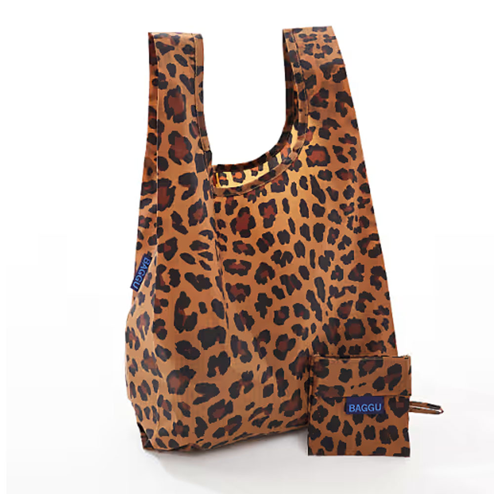 BAGGU 베이비 바쿠 레오파드 Loepard 에코백