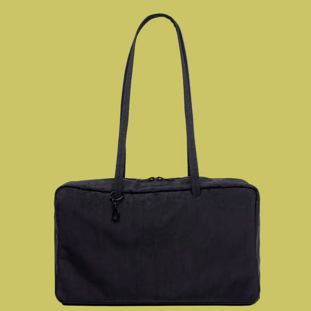 BAGGU 바쿠 나일론 보울러 백 바쿠백 데일리 숄더백 블랙 M