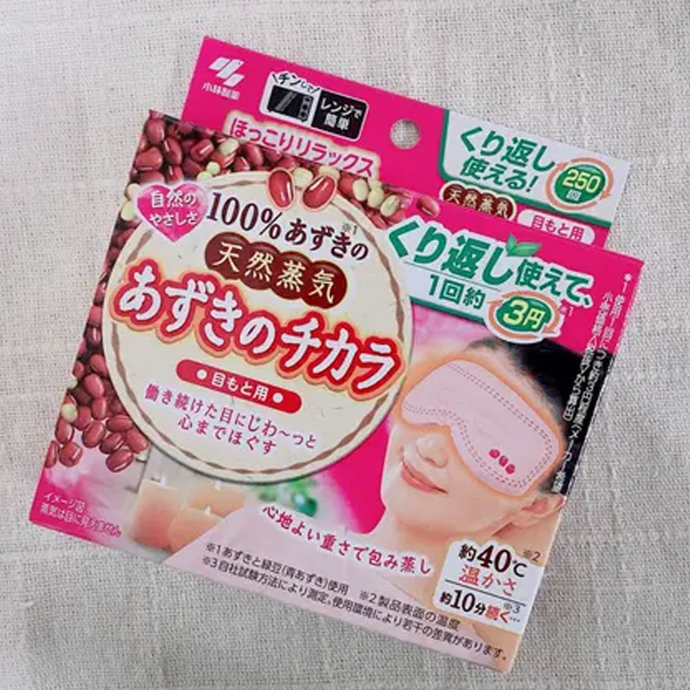 고바야시 아즈키노 치카라 팥 온열 찜질팩 찜질안대