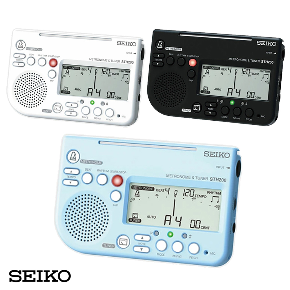 세이코 메트로놈 튜너 STH200 디지털 박자기