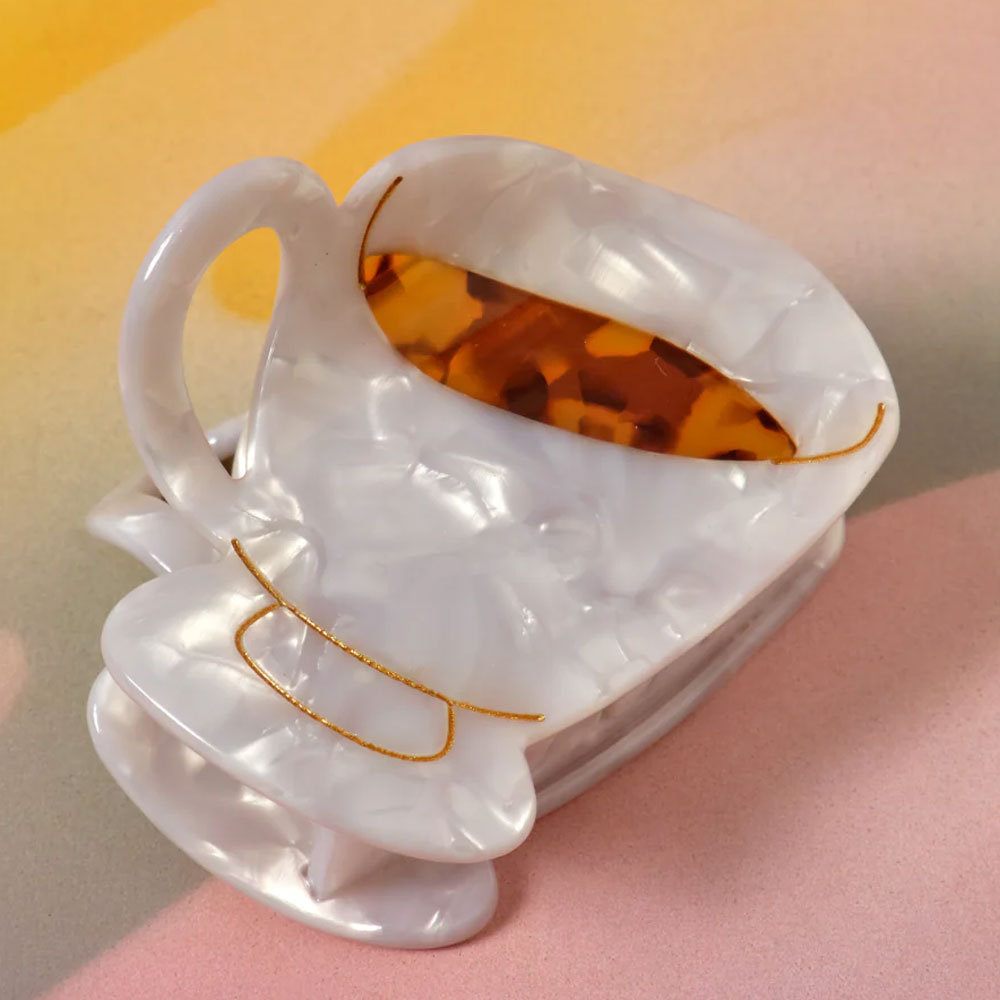 CoucouSuzette 쿠쿠수제뜨 스윗 컬렉션 헤어집게핀 커피