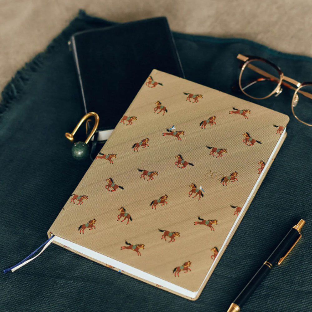 호보니치 테쵸 2026 다이어리 HON 혼 달리는 말 A6 일본어판