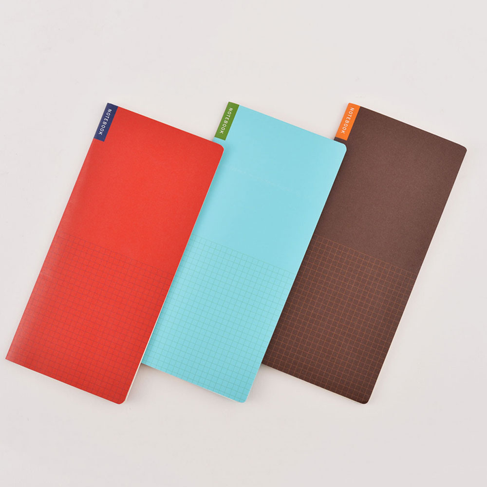 일본 호보니치 토모에리버 방안 메모장 세트 3권입 윅스 사이즈