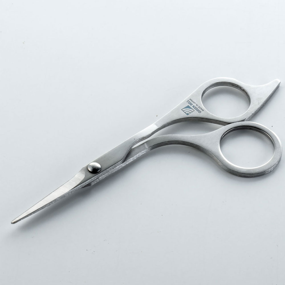 일본 그린벨 타쿠미노와자 콧수염 코털 수염 잔털 눈썹 정리 미용가위 G-2110