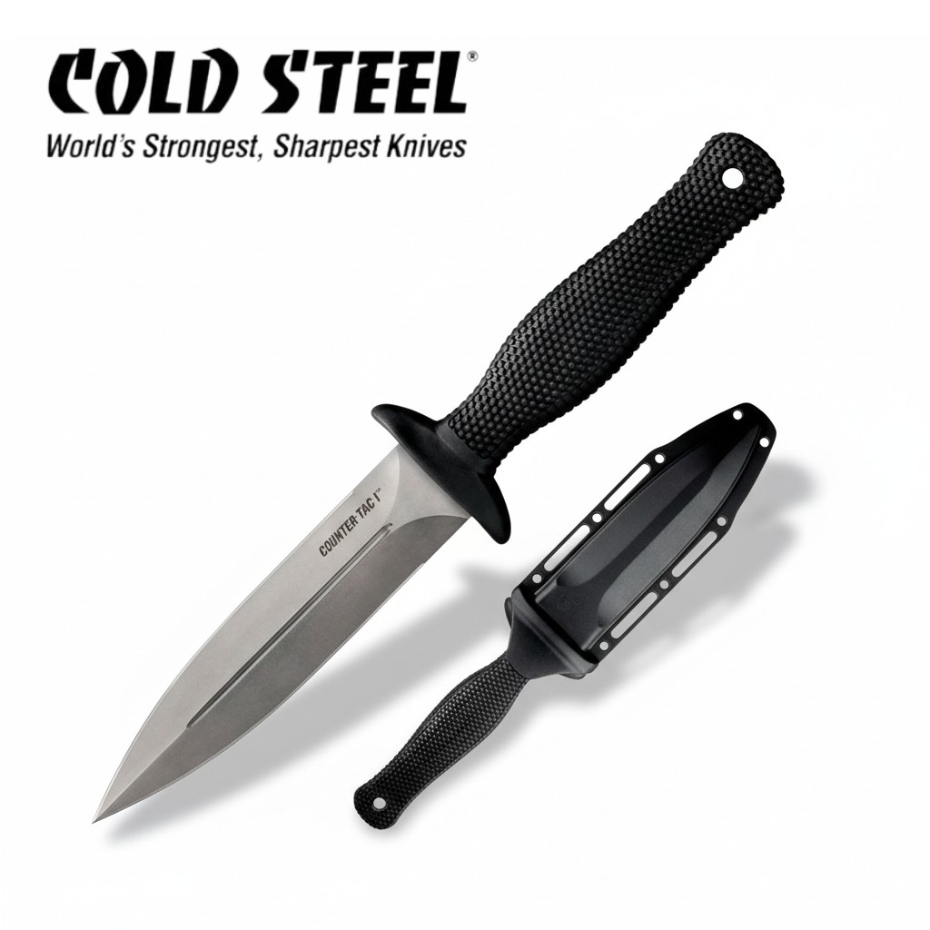콜드스틸 카운터 택1 5인치 블레이드 칼집 포함 10BCTL