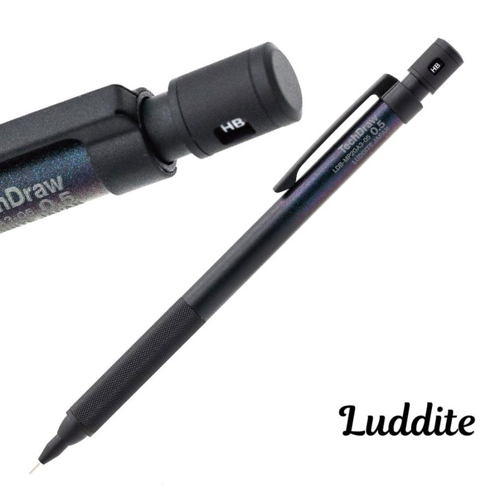 일본 러다이트 테크드로우2 TechDraw2 그라데이션 샤프 0.5mm 모델A
