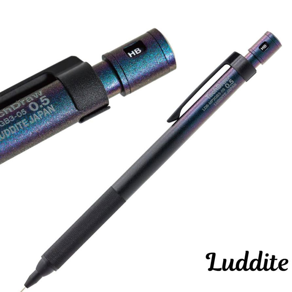 일본 러다이트 테크드로우2 TechDraw2 그라데이션 샤프 0.5mm 모델B