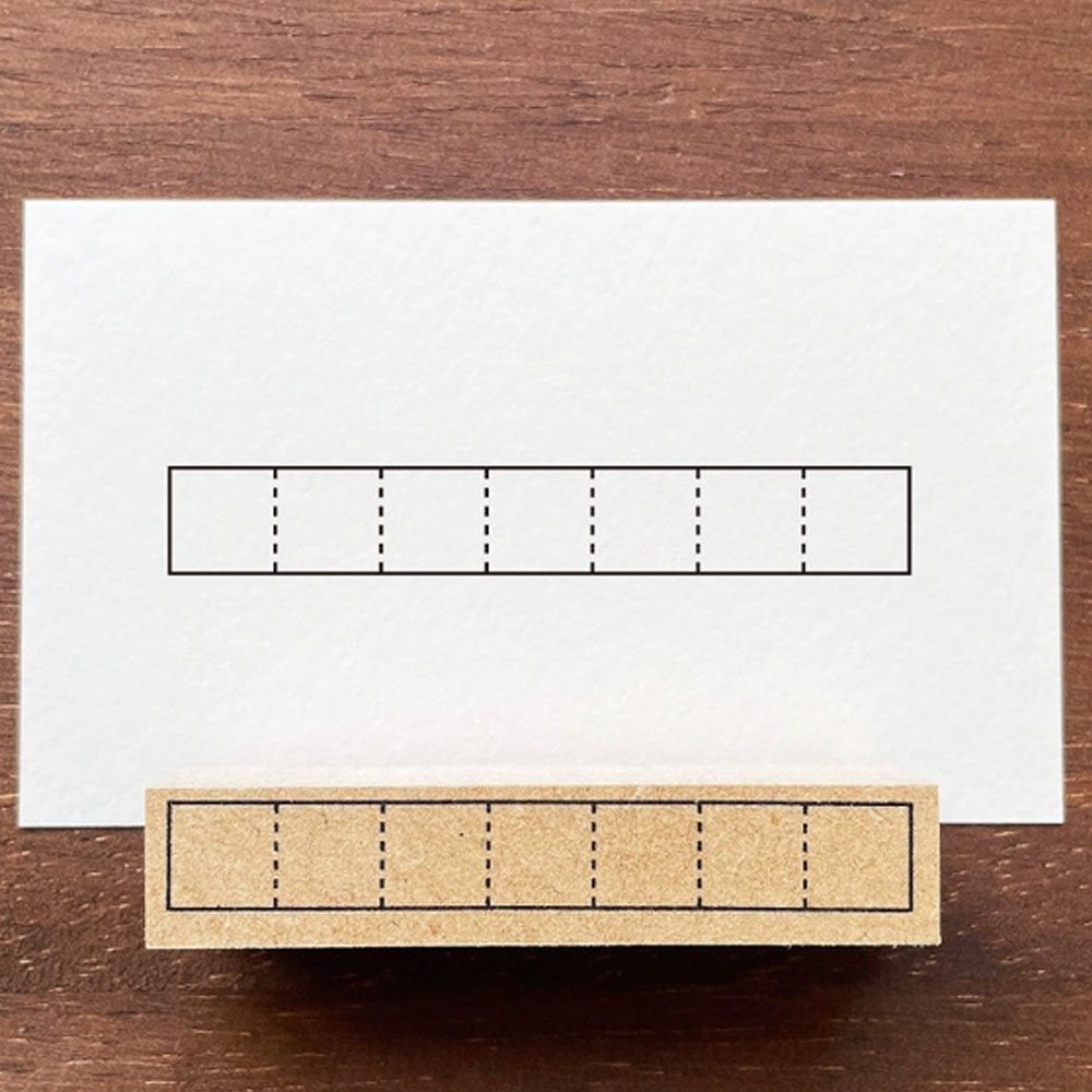 스탬프마르쉐 다꾸 스탬프 습관 만들기 일주일 심플 7칸 도장