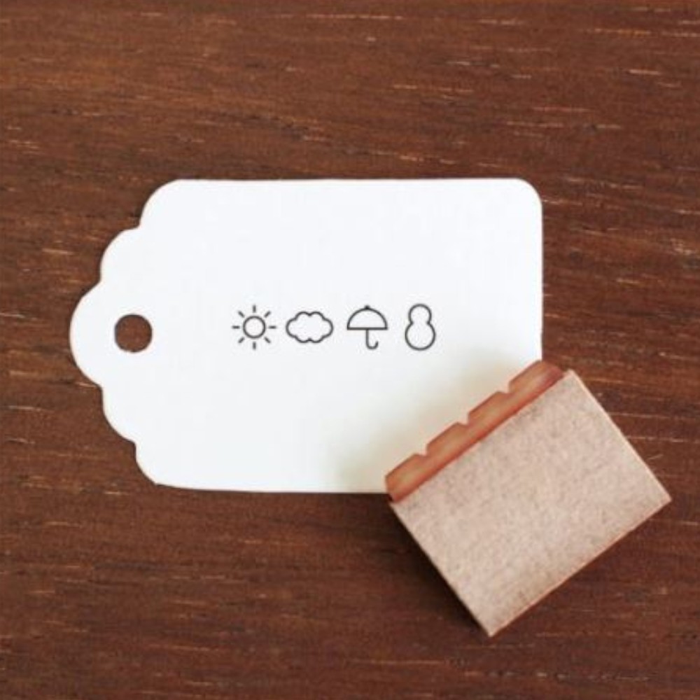 일본 스탬프마르쉐 다이어리 일상 일기 날씨 기록 스탬프