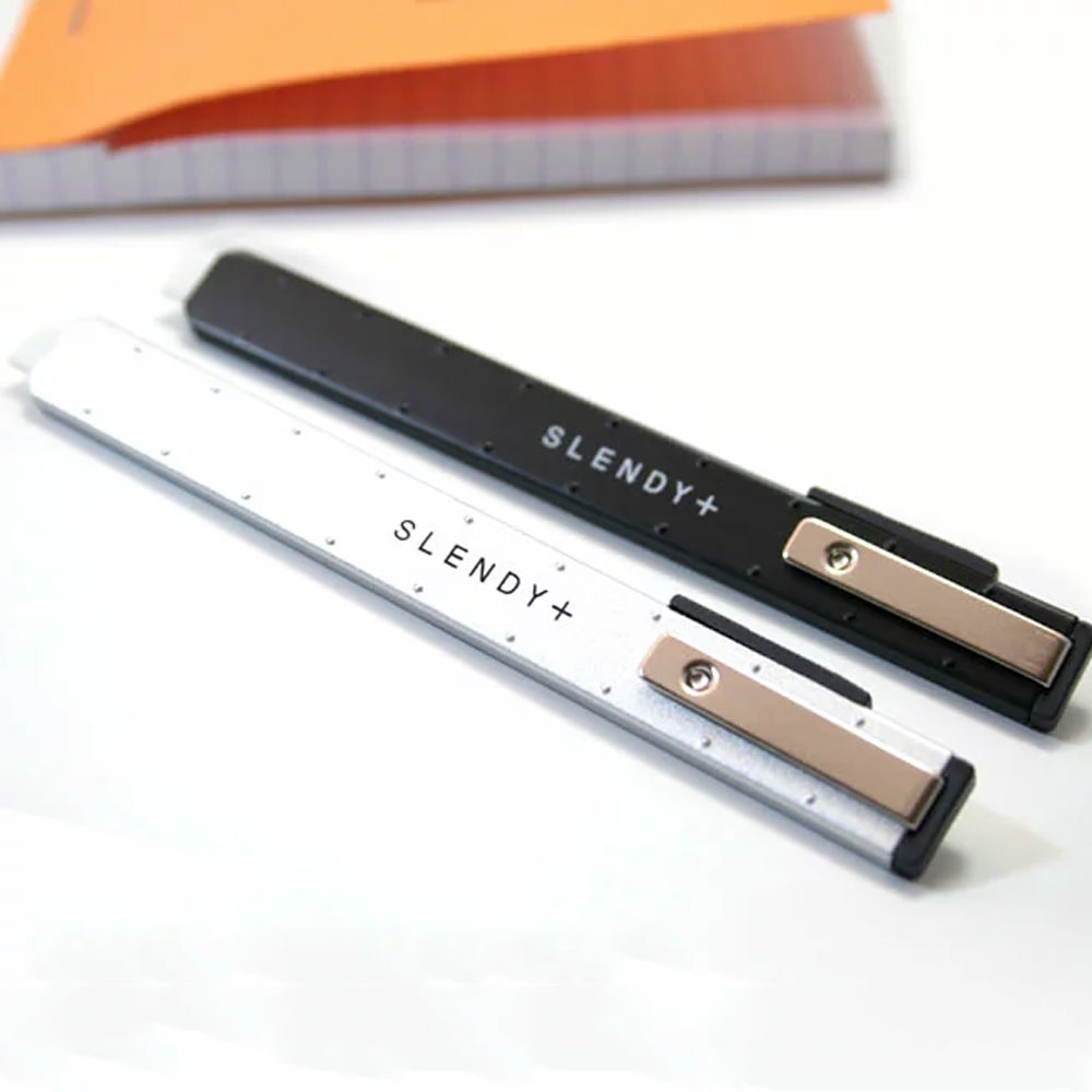 시드 SEED 슬렌디 플러스 메탈 슬림 지우개 초정밀 수정 노크지우개