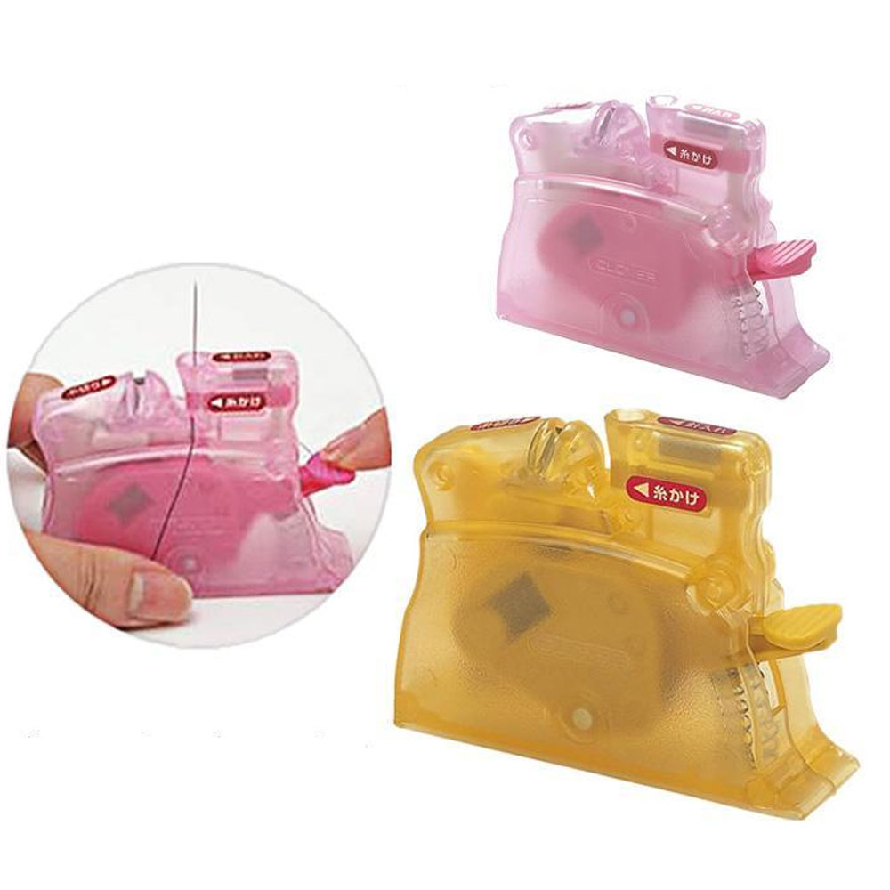 크로바 원터치 자동 실 끼우기 실꿰기 실끼우개 편하게 바늘에 실 넣기 10-517 10-518