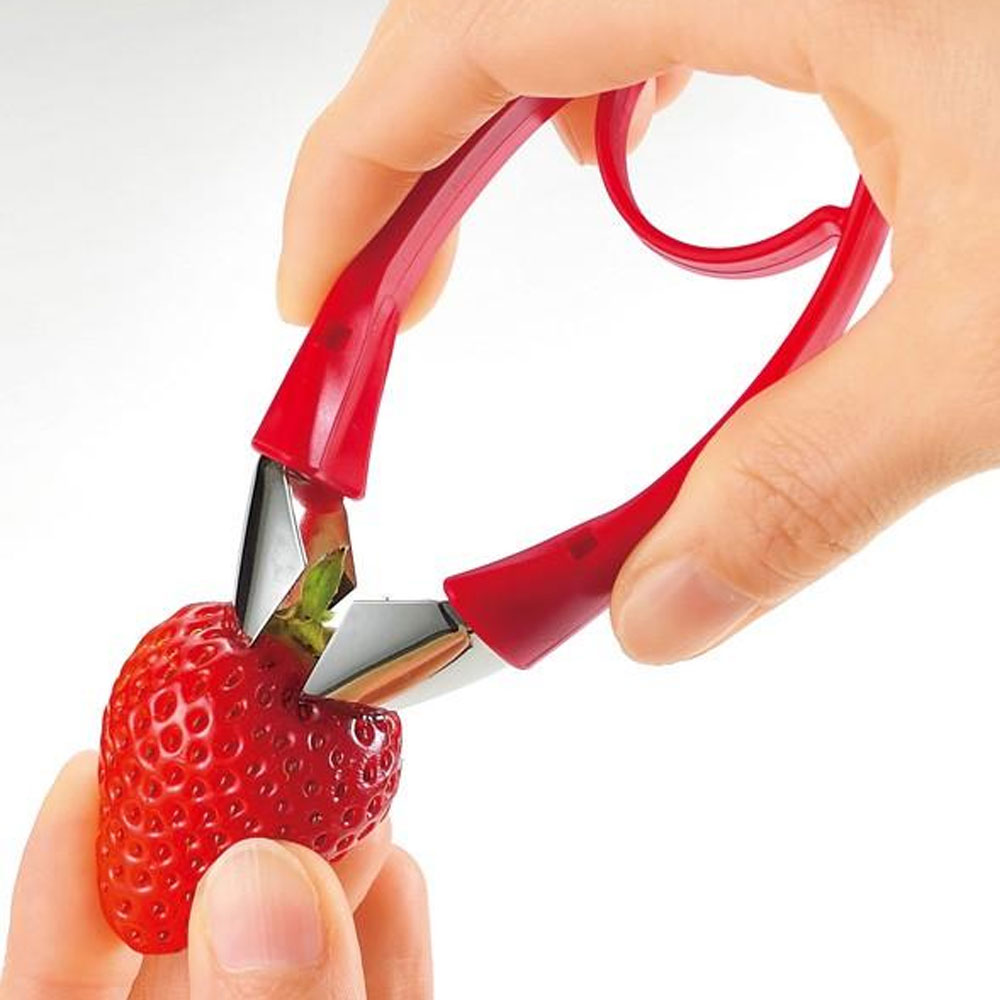 일본 시모무라 딸기 토마토 꼭지따개 씨눈 제거기